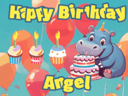 Happy Birthday Angel GIF
