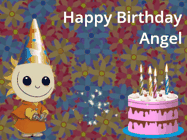 Happy Birthday Angel GIF