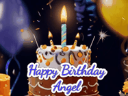 Happy Birthday Angel GIF