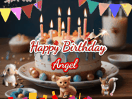 Happy Birthday Angel GIF