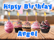 Happy Birthday Angel GIF
