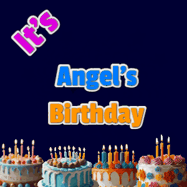 Happy Birthday Angel GIF
