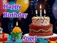Happy Birthday Angel GIF
