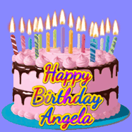 Happy Birthday Angela GIF