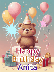 Happy Birthday Anita GIF