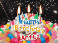 Happy Birthday Anita GIF