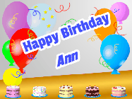 Happy Birthday Ann GIF