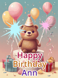 Happy Birthday Ann GIF