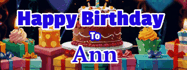 Happy Birthday Ann GIF