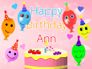 Happy Birthday Ann GIF