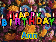 Happy Birthday Ann GIF