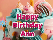Happy Birthday Ann GIF