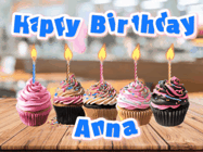 Happy Birthday Anna GIF