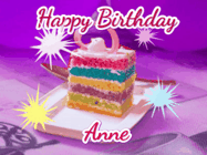 Happy Birthday Anne GIF
