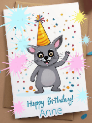 Happy Birthday Anne GIF