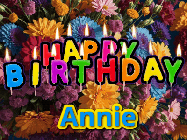 Happy Birthday Annie GIF