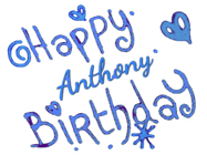Happy Birthday Anthony GIFs