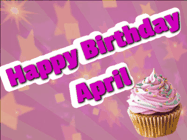 Happy Birthday April GIF