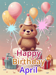 Happy Birthday April GIF