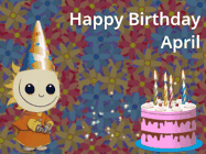 Happy Birthday April GIF