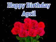 Happy Birthday April GIF