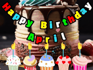 Happy Birthday April GIF