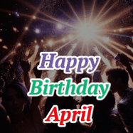 Happy Birthday April GIF