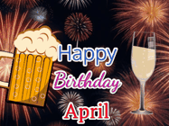 Happy Birthday April GIF
