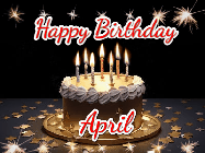 Happy Birthday April GIF