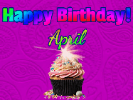 Happy Birthday April GIF