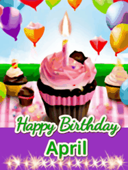 Happy Birthday April GIF