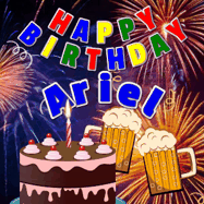 Happy Birthday Ariel GIF