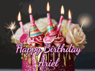 Happy Birthday Ariel GIF
