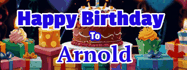 Happy Birthday Arnold GIF