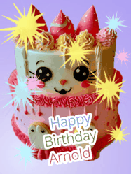 Happy Birthday Arnold GIF