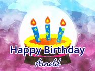 Happy Birthday Arnold GIF