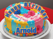 Happy Birthday Arnold GIF
