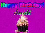 Happy Birthday Arnold GIF