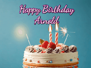 Happy Birthday Arnold GIF