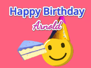 Happy Birthday Arnold GIF