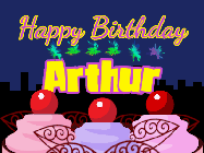 Happy Birthday Arthur GIF