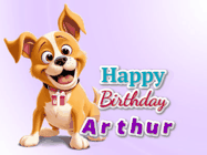 Happy Birthday Arthur GIF