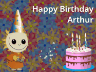 Happy Birthday Arthur GIF