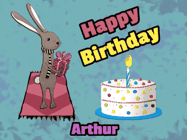 Happy Birthday Arthur GIF