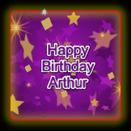 Happy Birthday Arthur GIF