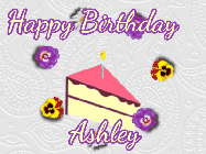 Happy Birthday Ashley GIF