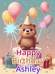 Happy Birthday Ashley GIF
