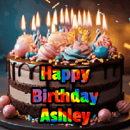 Happy Birthday Ashley GIF