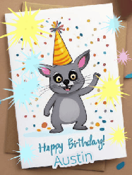 Happy Birthday Austin GIF