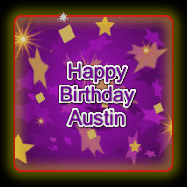 Happy Birthday Austin GIF